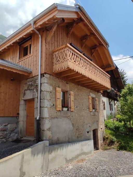 L'Echappee Belle En Montagne - Site Location-Chalet Mieussy エクステリア 写真