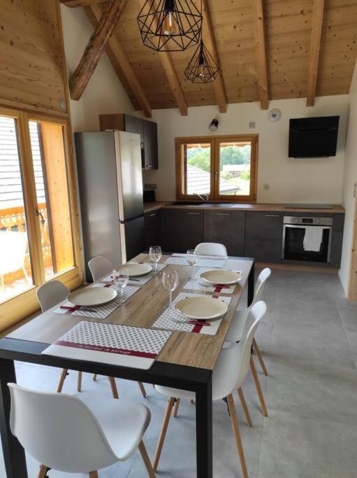 L'Echappee Belle En Montagne - Site Location-Chalet Mieussy エクステリア 写真